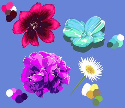 Flower Practice, July 2020